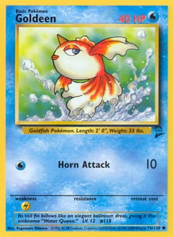 Goldeen 76/130, Base Set 2
