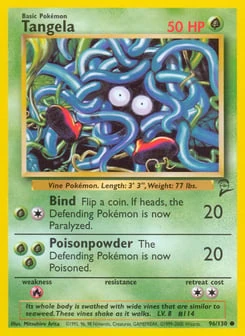 Tangela 96/130, Base Set 2