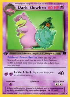 Dark Slowbro 29/82, Team Rocket
