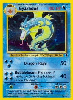 Gyarados 12/110, Legendary Collection