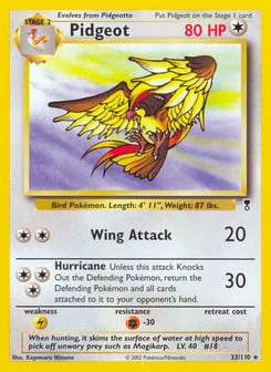 Pidgeot 33/110, Legendary Collection