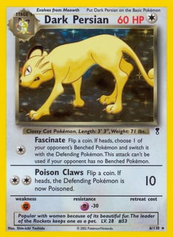 Dark Persian 6/110, Legendary Collection
