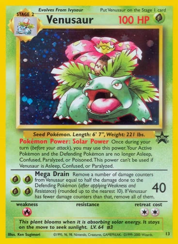 Venusaur 13/53 from Wizards Black Star Promos