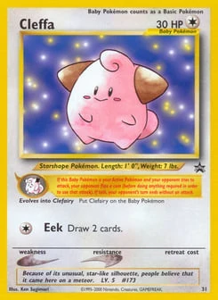 Cleffa 31/53, Wizards Black Star Promos