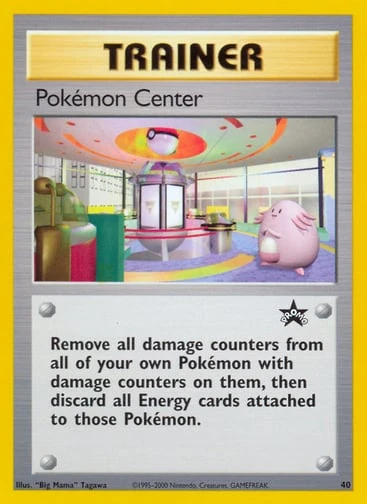 Pokémon Center 40/53 from Wizards Black Star Promos