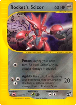 Rocket's Scizor 4/9 Best of Game