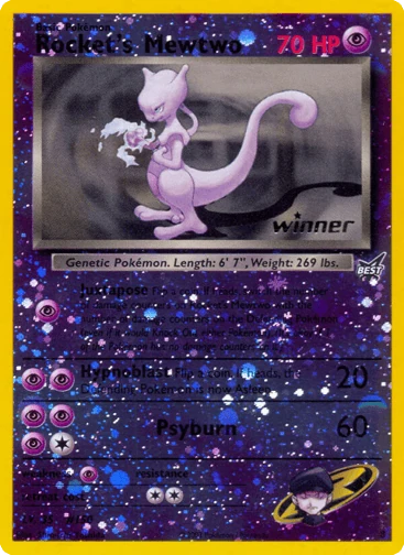 Rocket's Mewtwo 8/9 from Best of Game