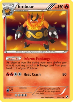 Emboar 20/114, Black & White