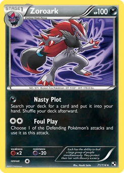 Zoroark 71/114, Black & White