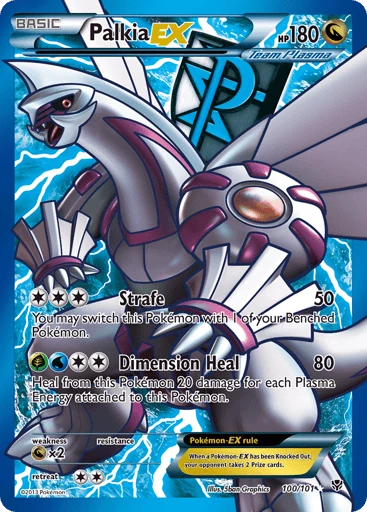 Palkia-EX 100/101 from Plasma Blast