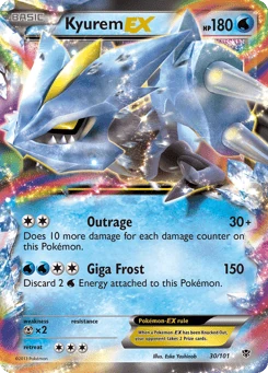 Kyurem-EX 30/101, Plasma Blast