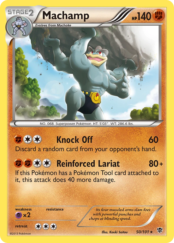 Machamp 50/101, Plasma Blast Pokémon card