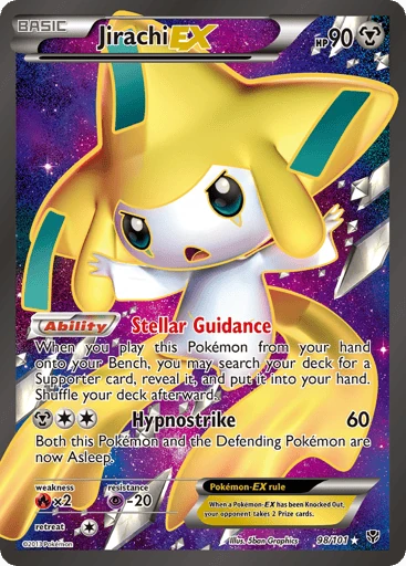 Jirachi-EX 98/101 from Plasma Blast