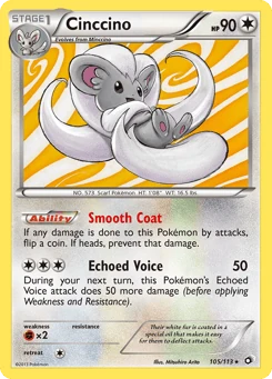 Cinccino 105/113, Legendary Treasures