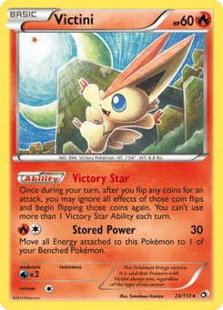 Victini 23/113, Legendary Treasures