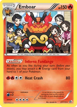 Emboar 27/113, Legendary Treasures