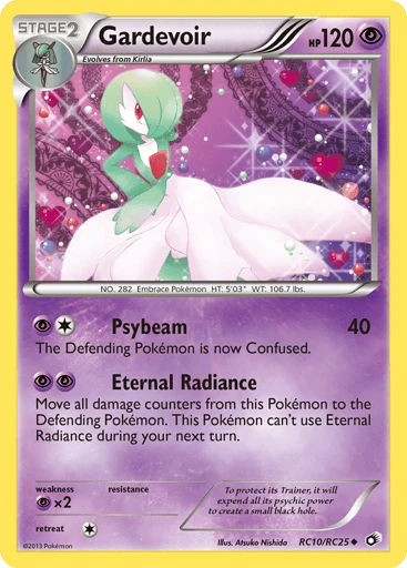 Gardevoir RC10 from Legendary Treasures