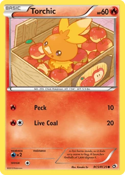 Torchic RC5, Legendary Treasures