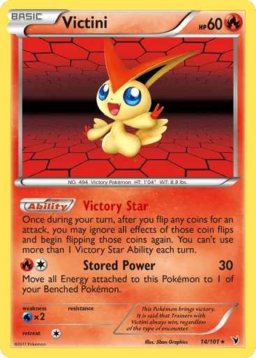 Victini 14/101 from Noble Victories