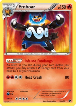 Emboar 100/99, Next Destinies