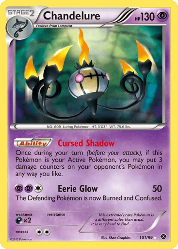 Chandelure 101/99 from Next Destinies