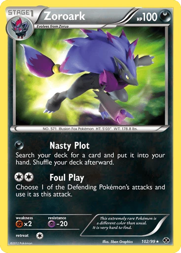 Zoroark 102/99 from Next Destinies