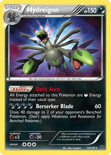 Hydreigon 103/99 from Next Destinies