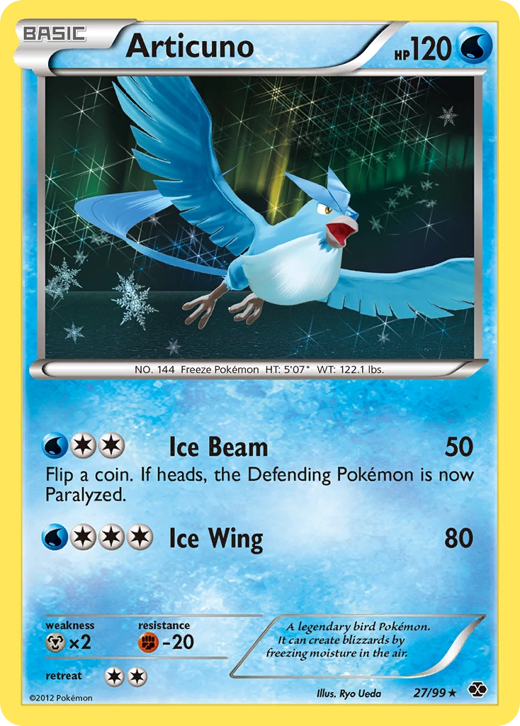 Articuno 27/99, Next Destinies Pokémon card