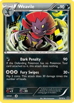Weavile 70/99, Next Destinies