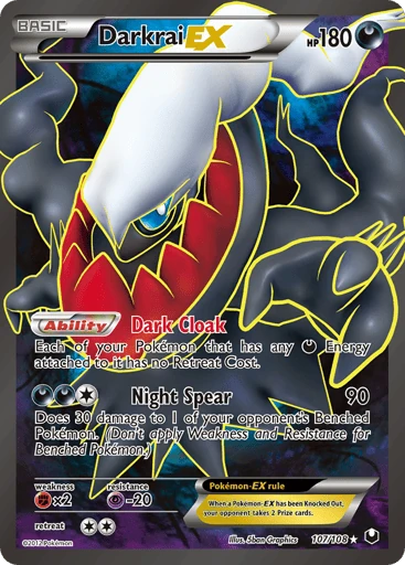Darkrai-EX 107/108 from Dark Explorers