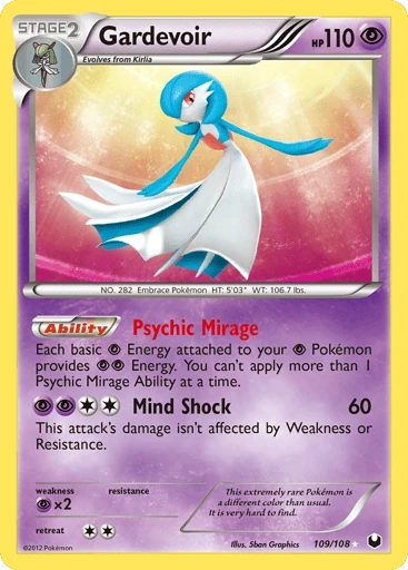 Gardevoir 109/108 from Dark Explorers