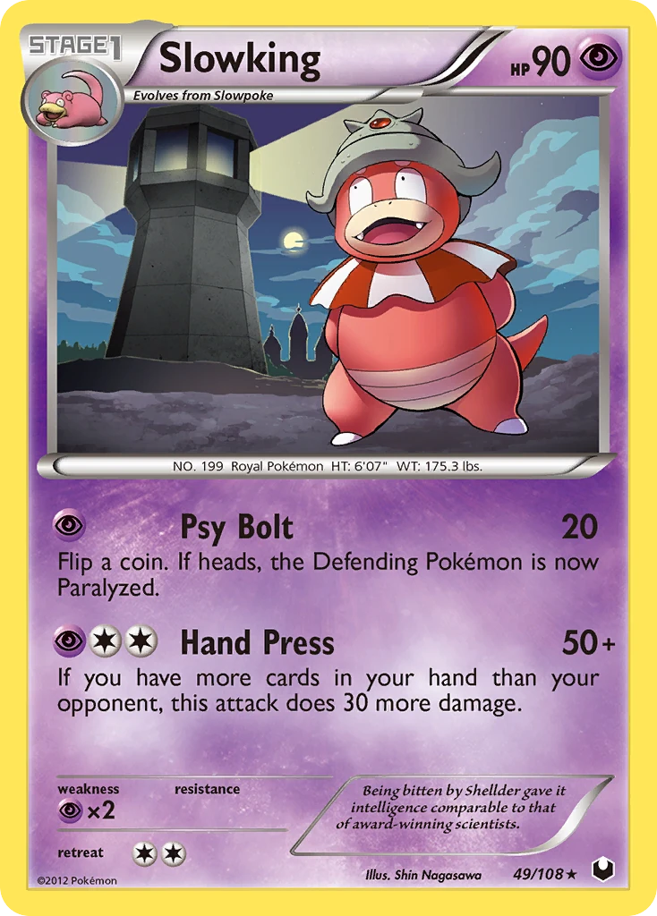 Slowking 49/108, Dark Explorers Pokémon card