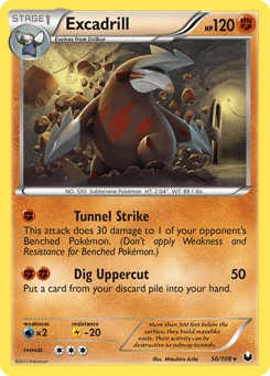 Excadrill 56/108, Dark Explorers