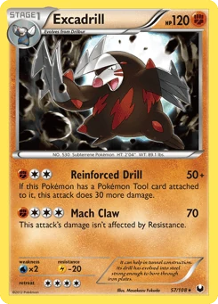 Excadrill 57/108, Dark Explorers