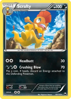 Scrafty 68/108, Dark Explorers