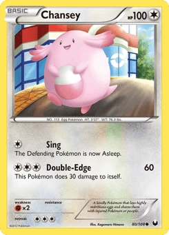 Chansey 80/108, Dark Explorers