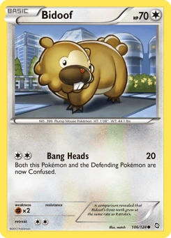Bidoof 106/124, Dragons Exalted