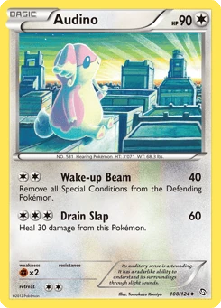 Audino 108/124, Dragons Exalted