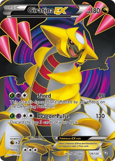 Giratina-EX 124/124 from Dragons Exalted