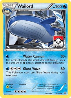Wailord 26/124, Dragons Exalted