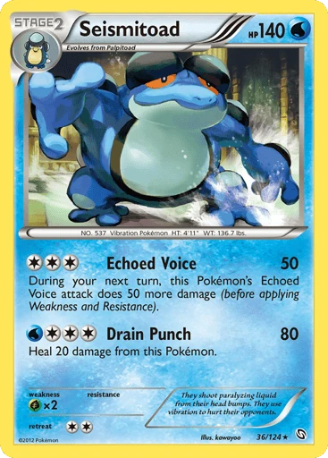 Seismitoad 36/124 from Dragons Exalted