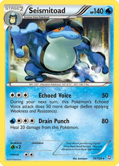 Seismitoad 36/124, Dragons Exalted