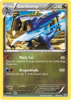 Garchomp 90/124, Dragons Exalted