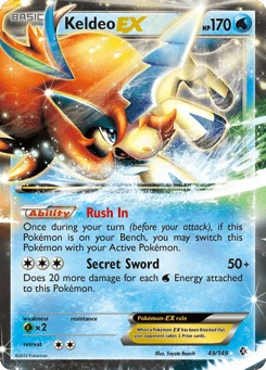Keldeo-EX 49/149, Boundaries Crossed