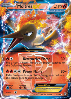 Moltres-EX 14/135, Plasma Storm