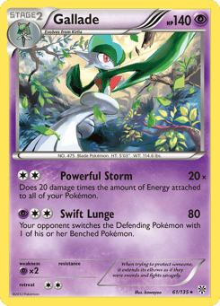 Gallade 61/135, Plasma Storm