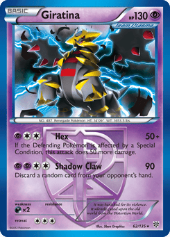 Giratina 62/135, Plasma Storm