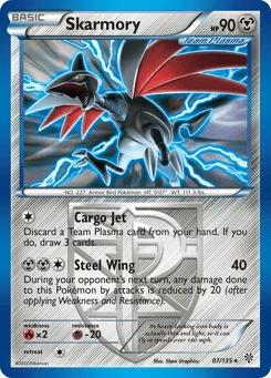 Skarmory 87/135, Plasma Storm