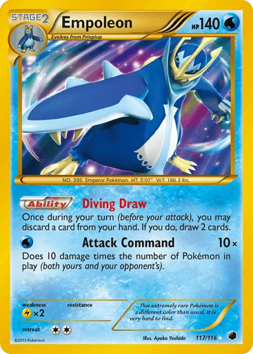 Empoleon 117/116 from Plasma Freeze