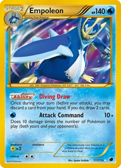 Empoleon 117/116, Plasma Freeze